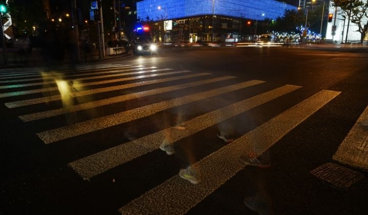 nighttime collision